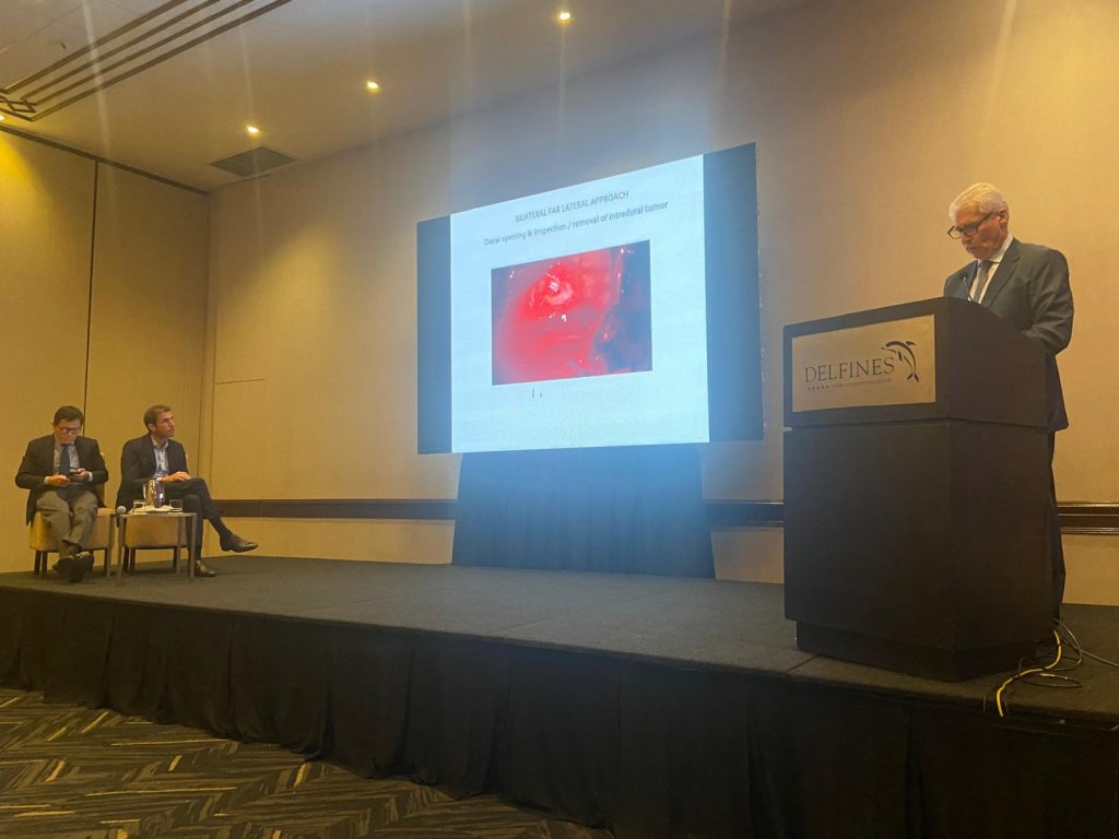 Dr. Miguel ángel Arráez, neurocirujano, Congreso anual 2025 de la Sociedad Peruana de Neurocirugía y reunión de la Federación Latinoamericana de Neurocirugía.